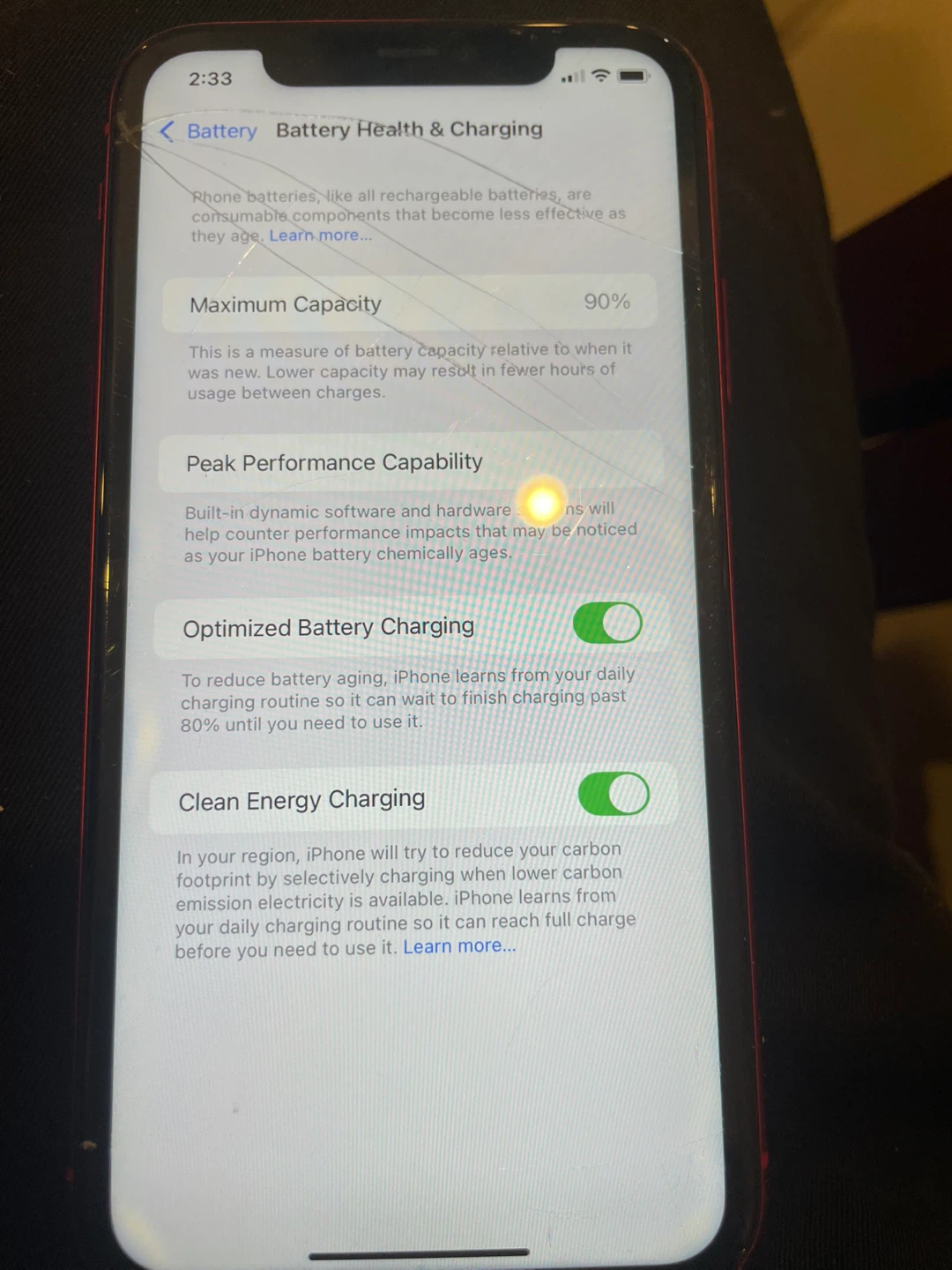 iPhone 11 - 64GB - Red - photo 3