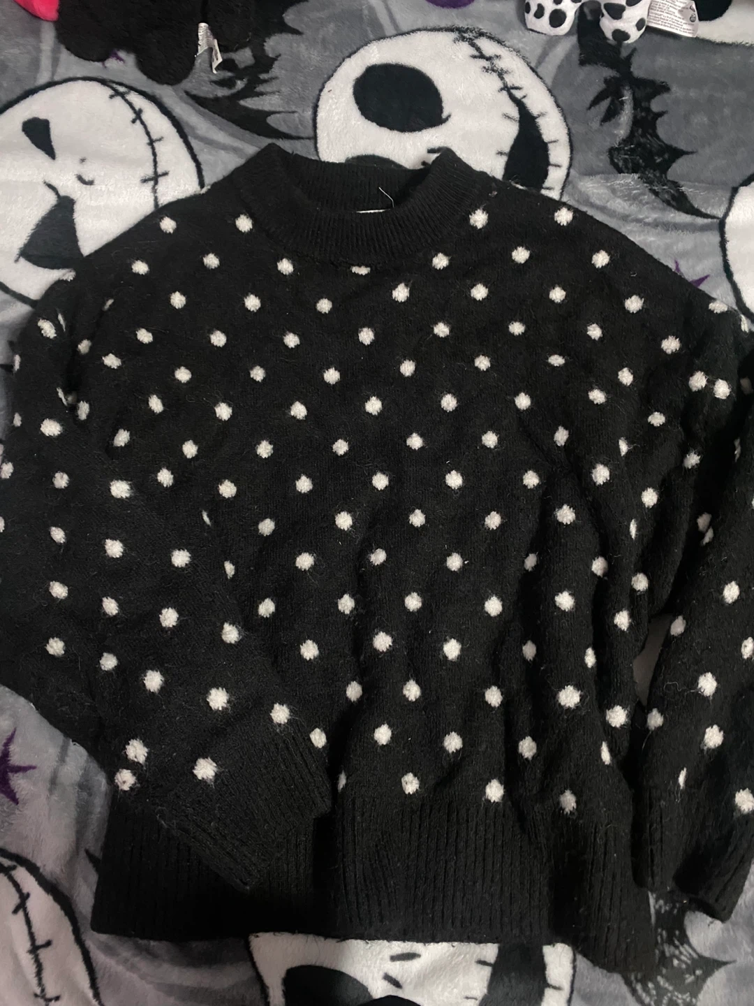 polka dot sweater - photo 2