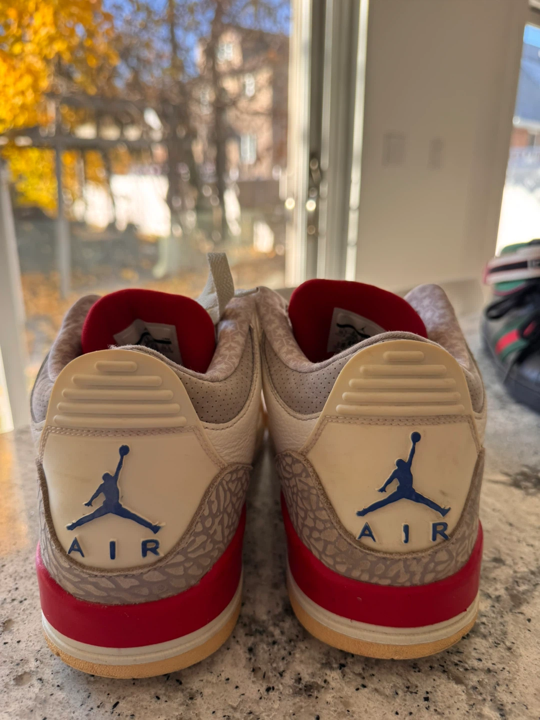 Air Jordan 3 Retro OG International Flight True Blue Men sz 10.5 - photo 3