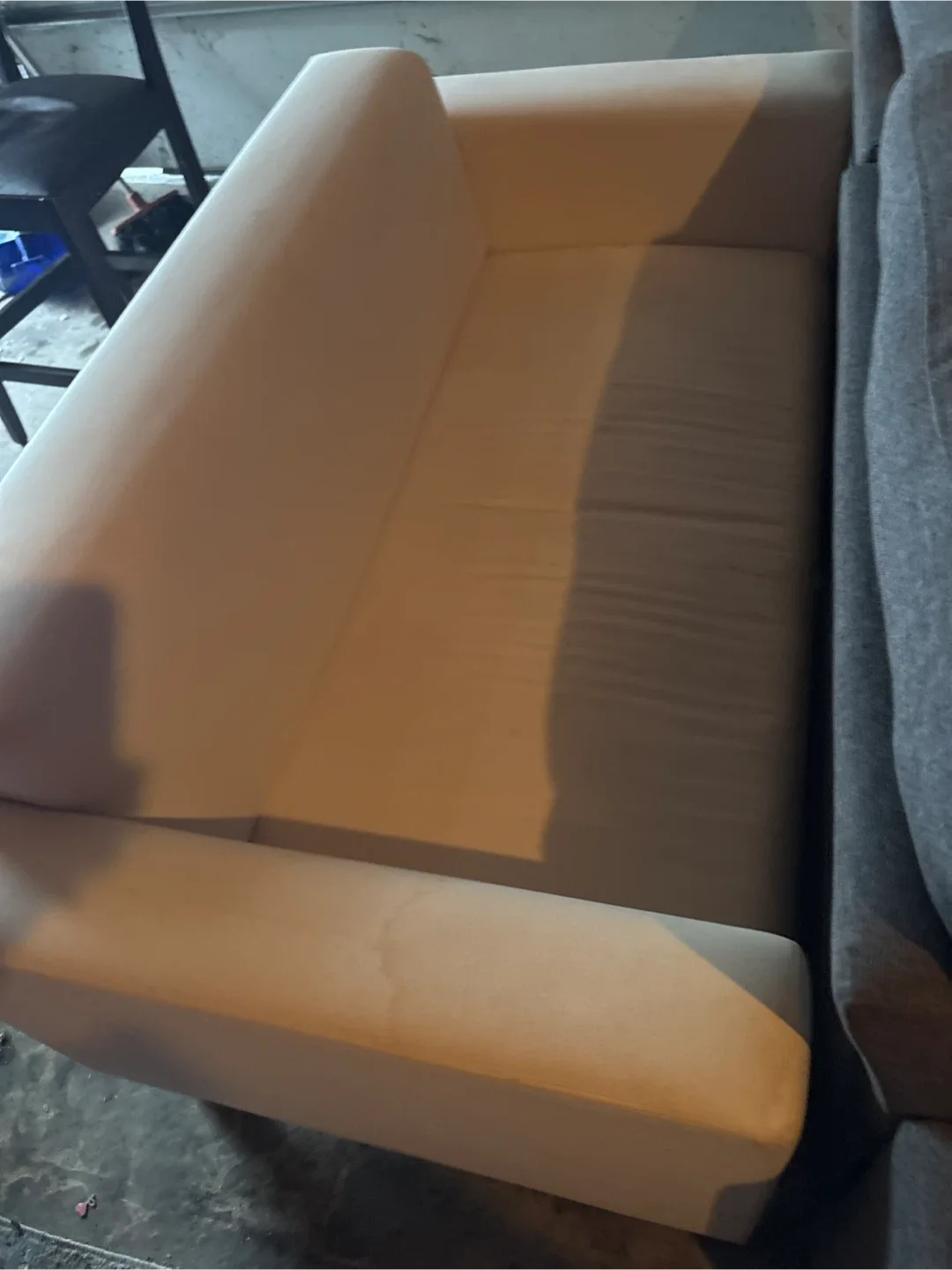 Small couch needs cleaning . Good condition image indicator(3)