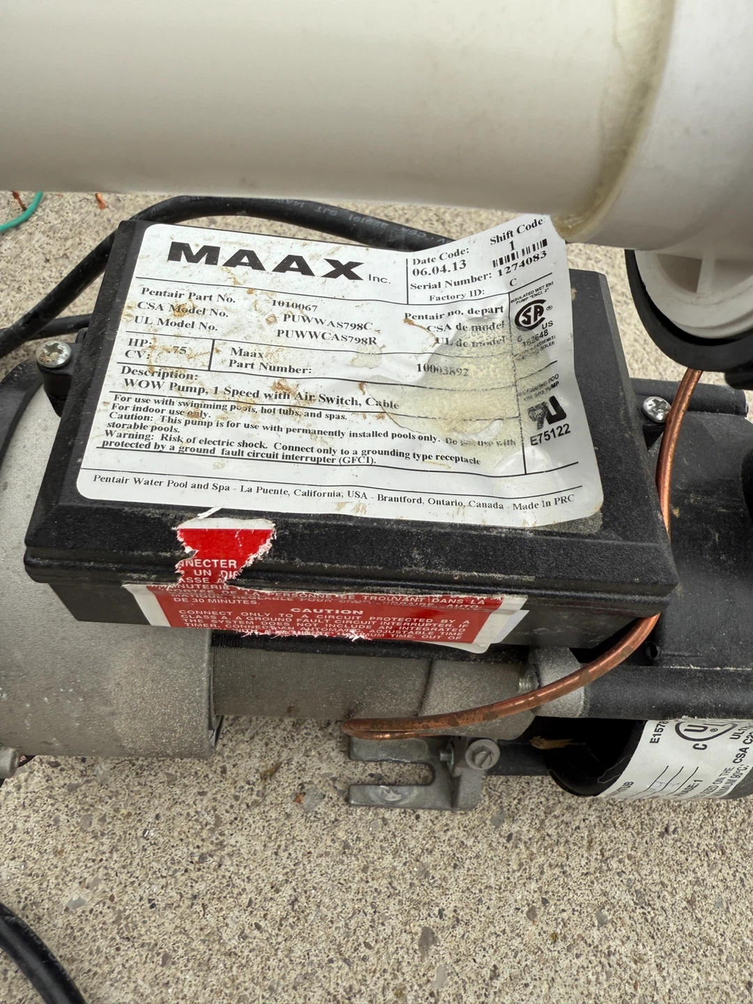 MAAX Max4 Pool Pump 1-Speed - photo 4