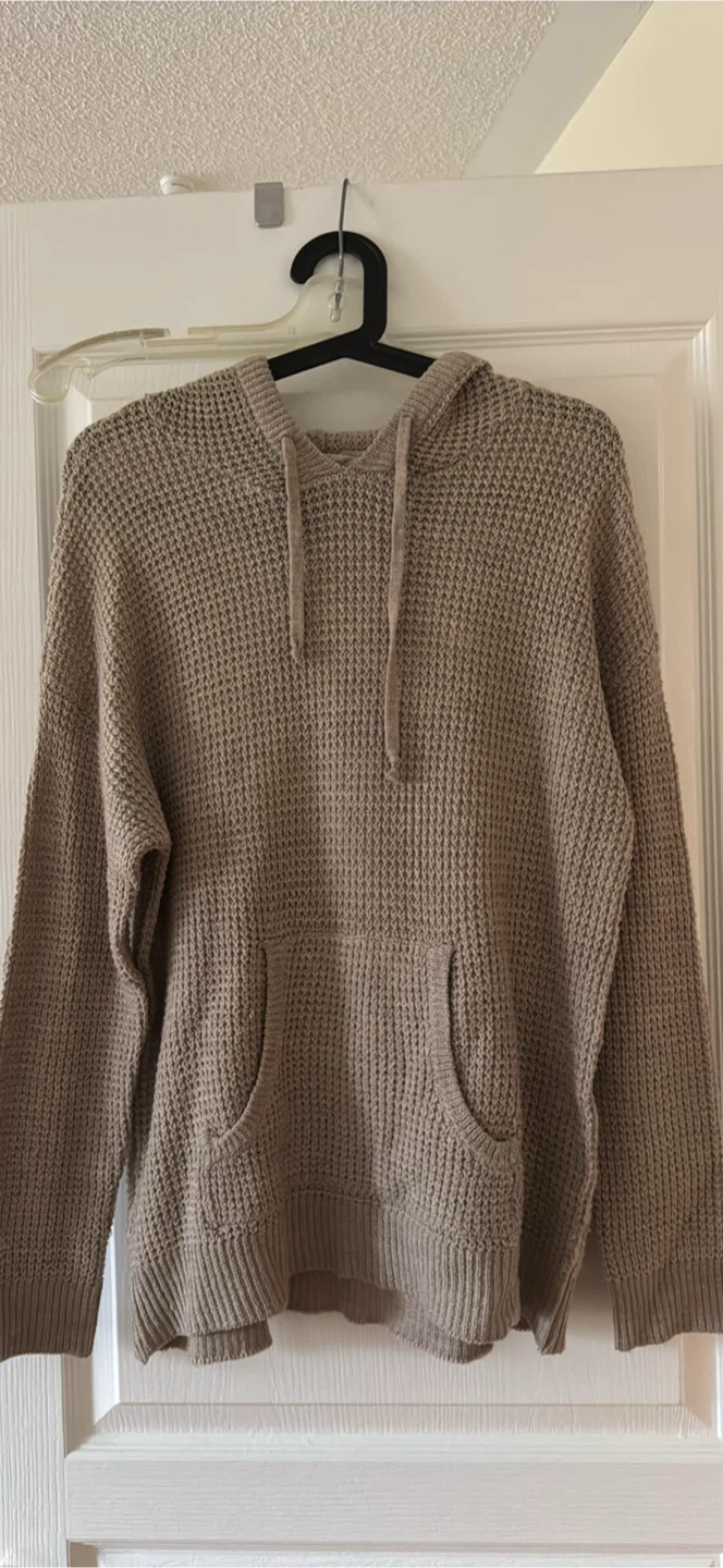 Knit Hoodie - Beige. Extra small from bluenotes - photo 2