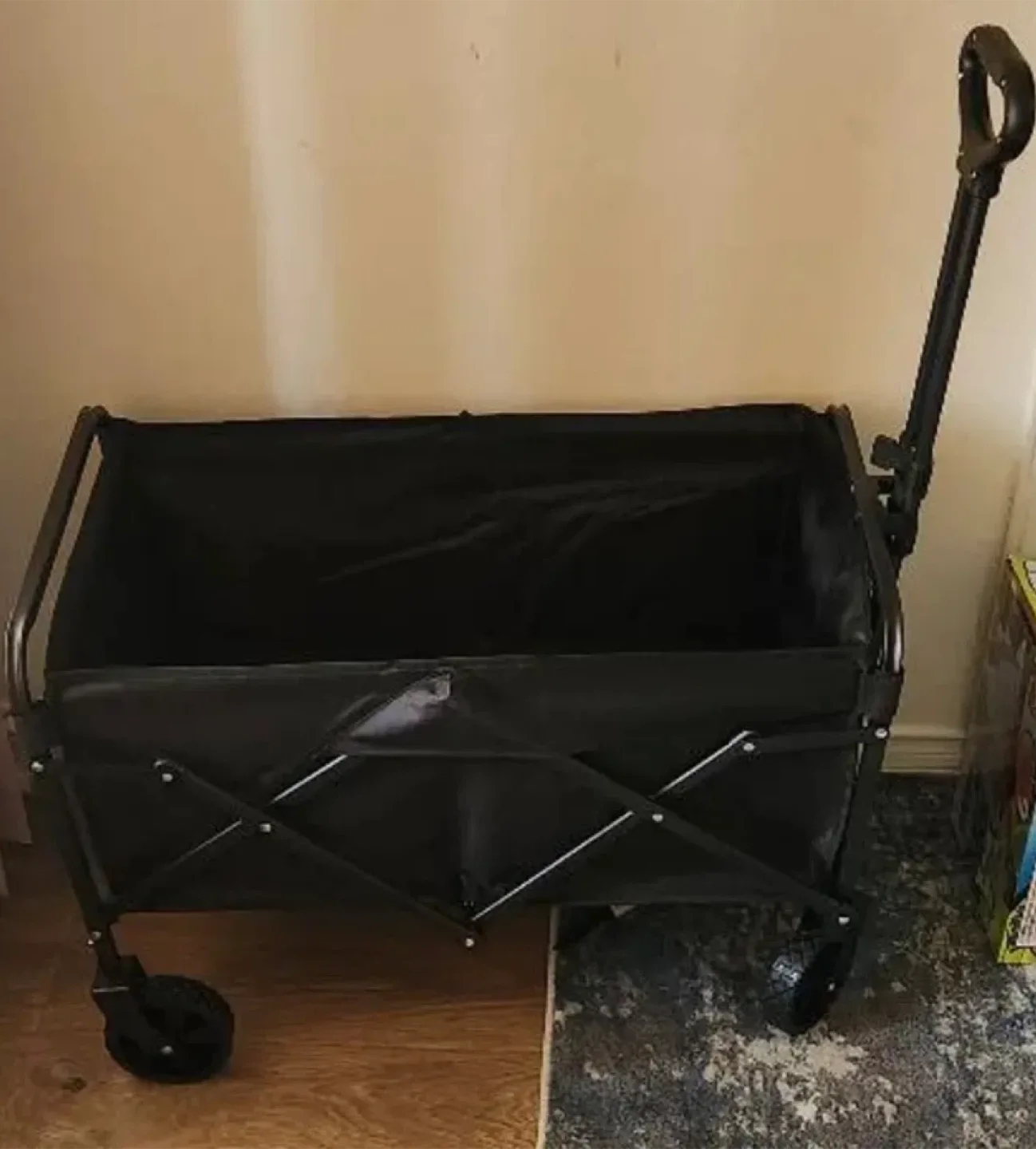 Black Folding Wagon