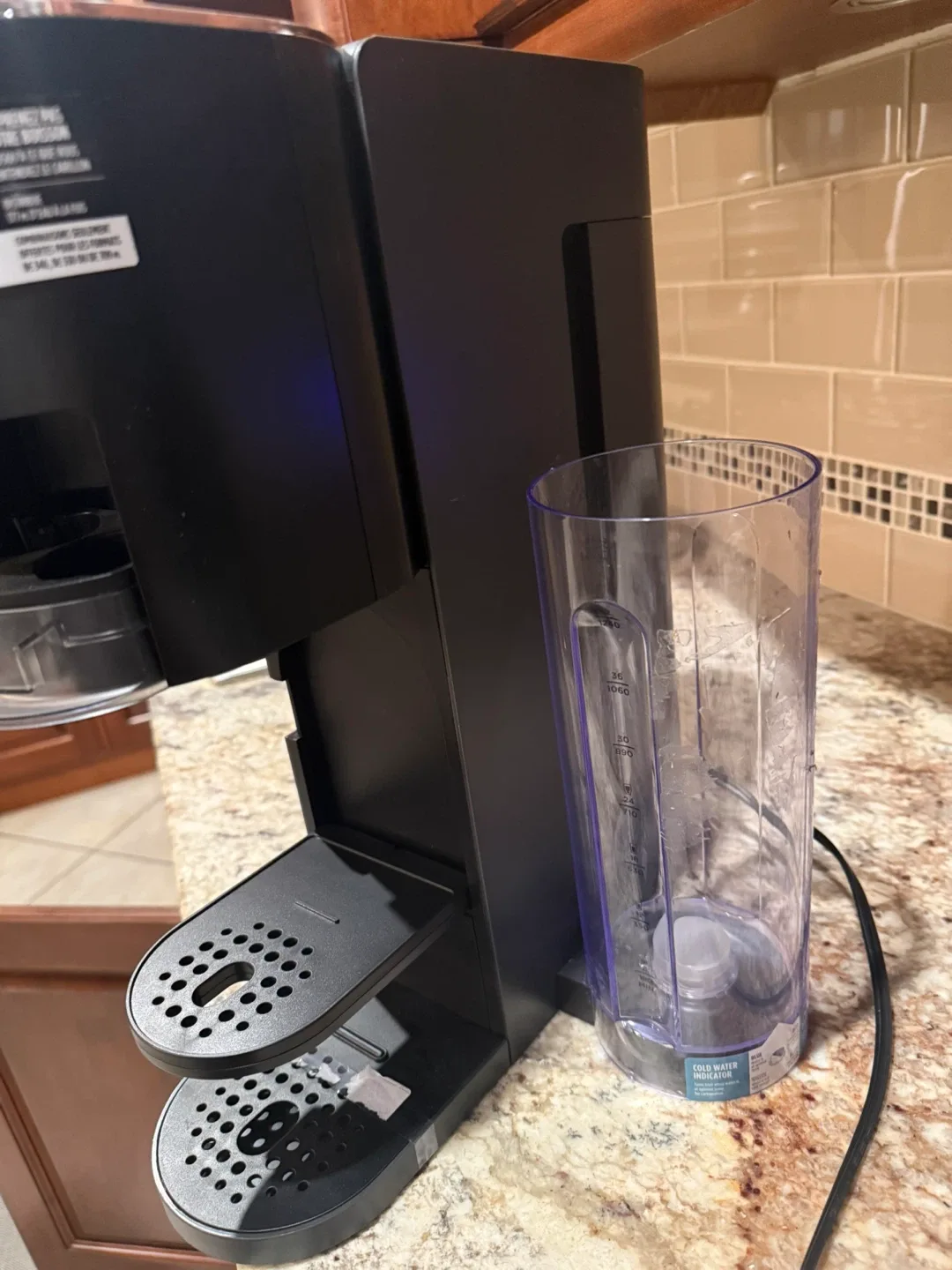 New ninja sparking drink maker image indicator(2)