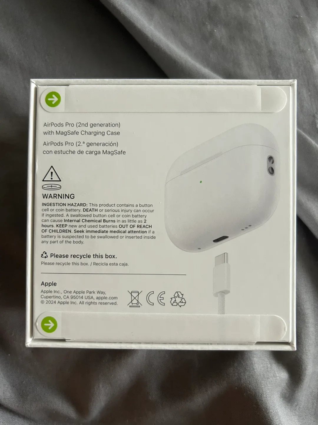 New Apple AirPods Pro (2nd Generation) image indicator(2)