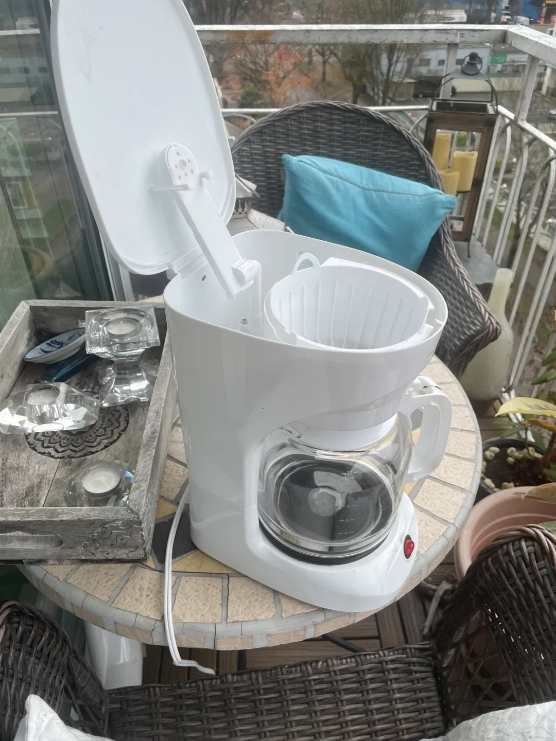 My Kitchen White Coffee Maker image indicator(3)