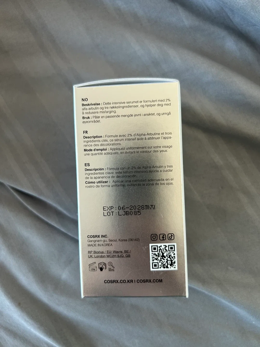 COSRX Alpha-Arbutin 2% Discoloration Care Serum image indicator(2)