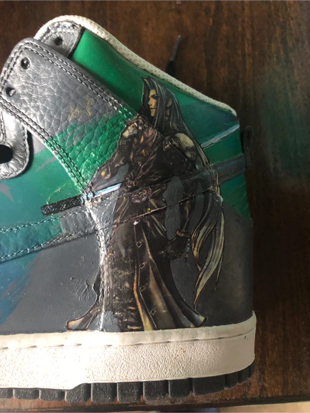 Nike Dunk High Custom FF7 Shoes - photo 2