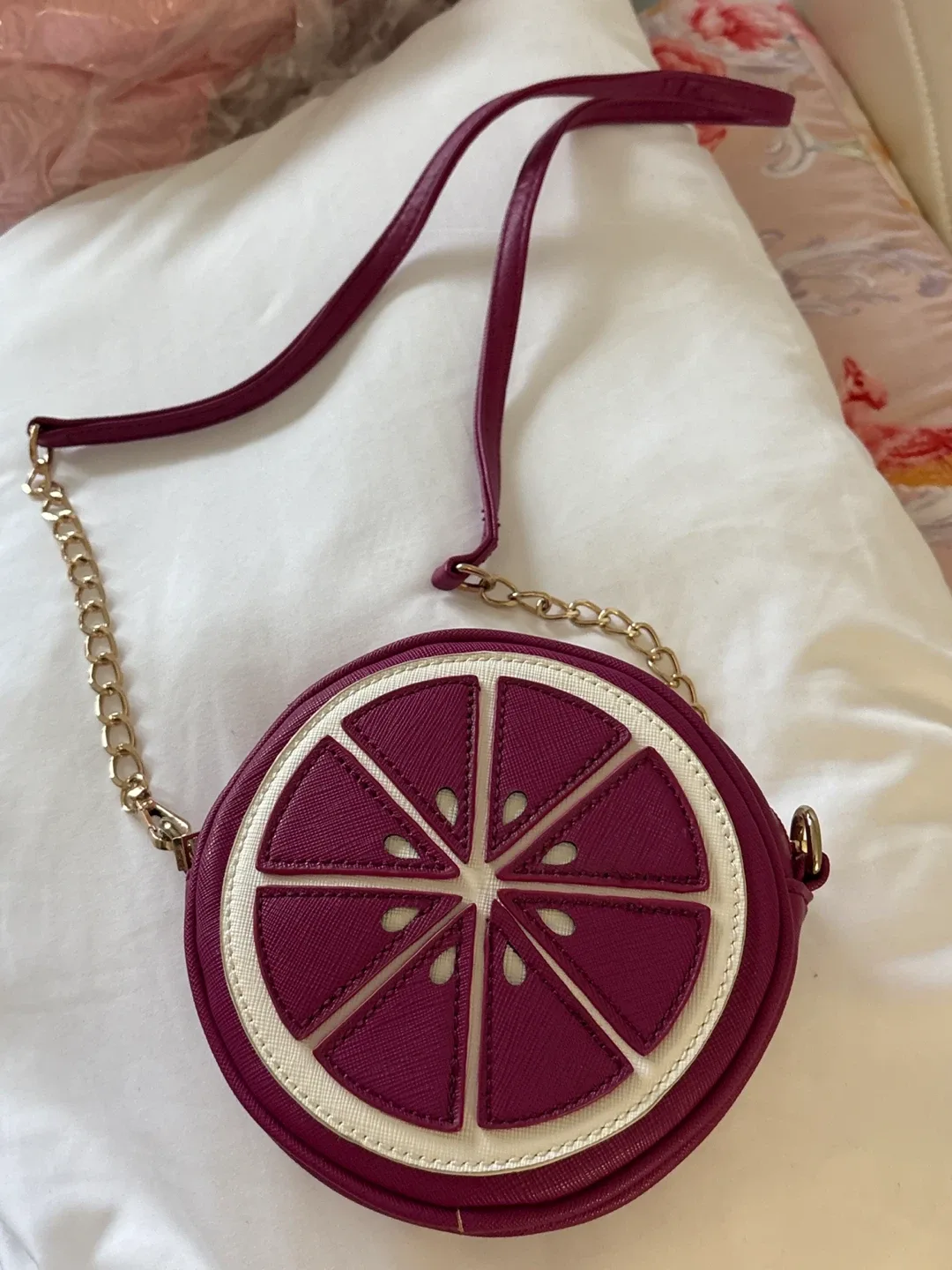 Fruit Slice Crossbody Bag - Fun & Unique!