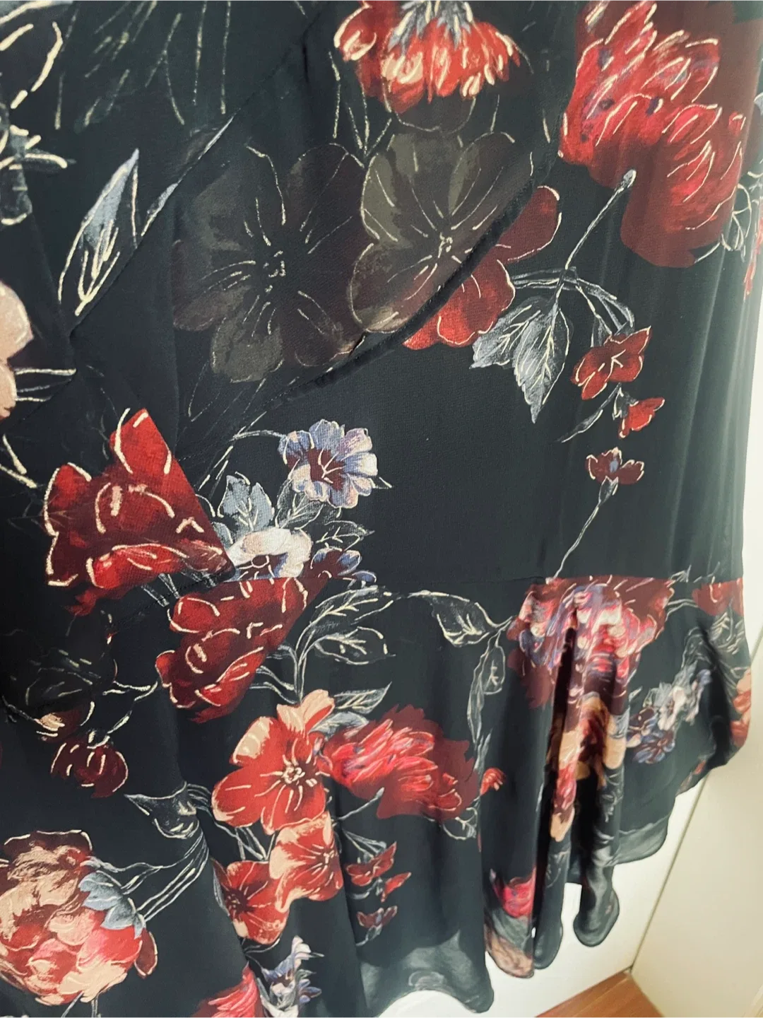 Taylor Floral Print Wrap Maxi Dress image indicator(2)