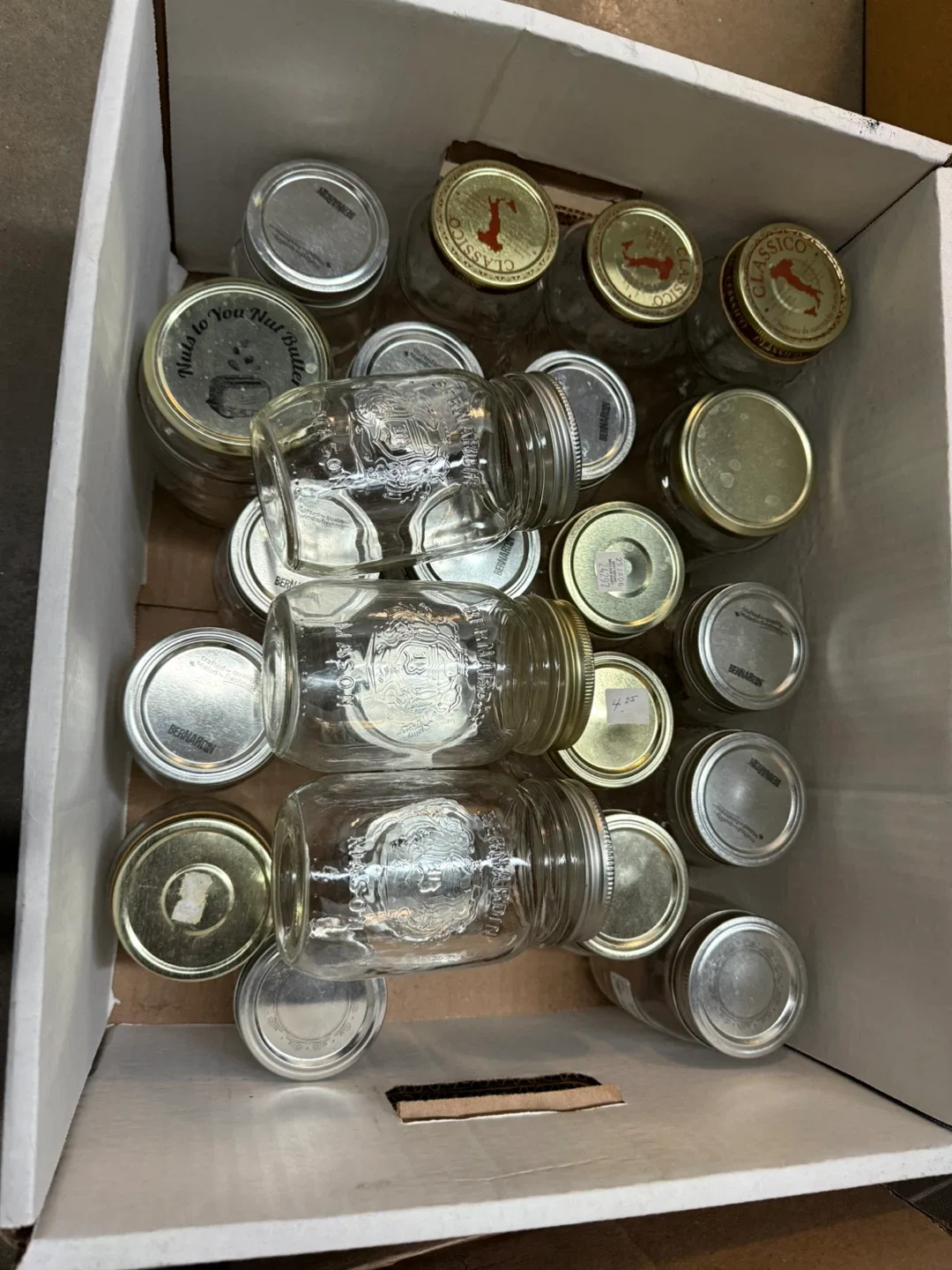 24+ Clean Mason Jars with Lids - Assorted Sizes image indicator(2)