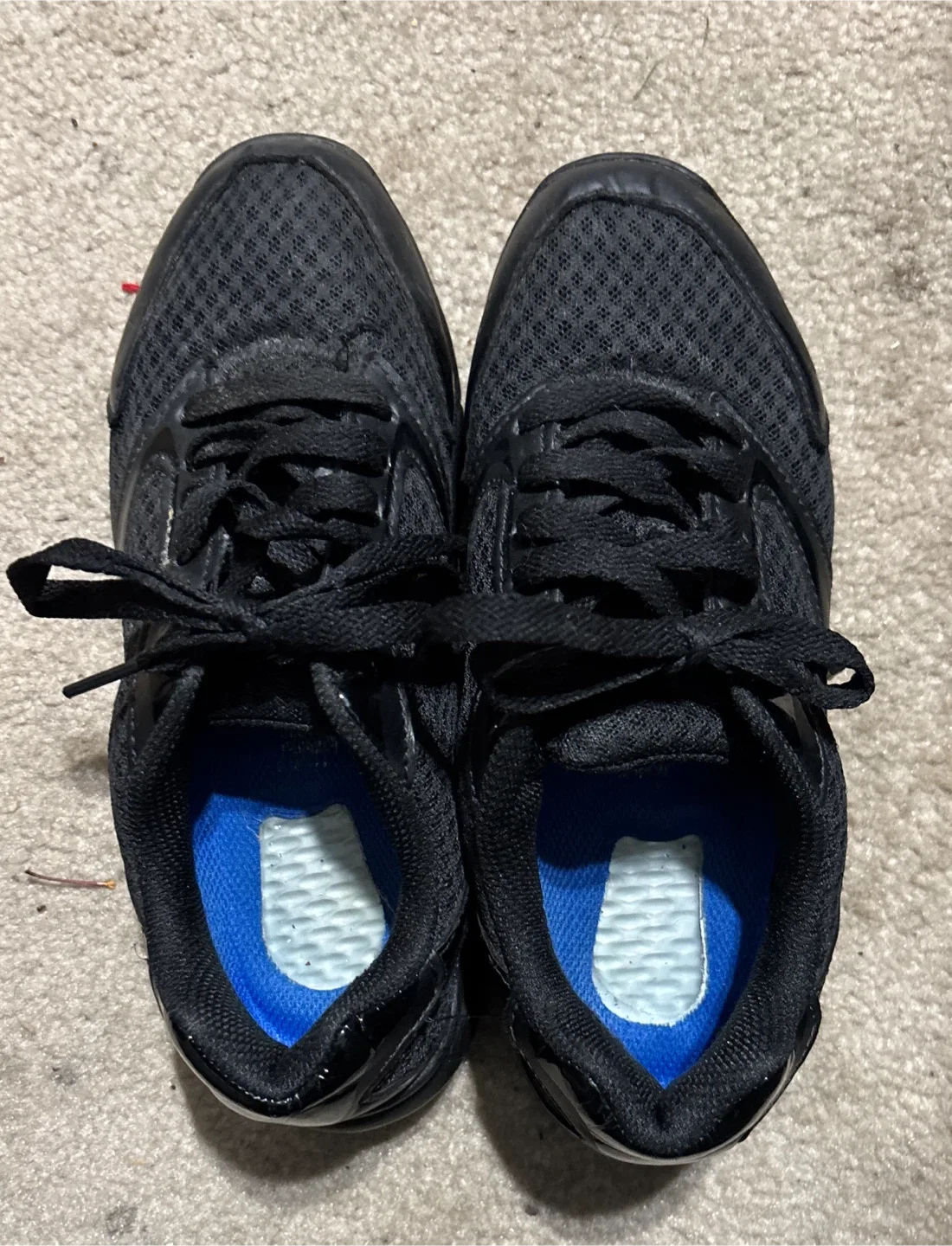 Skechers Invite Black Shoes - Size 6W