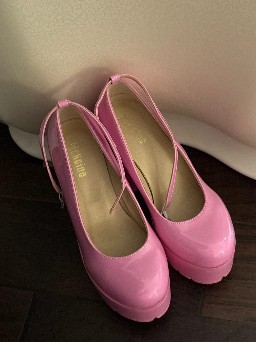 Pink Platform Heels