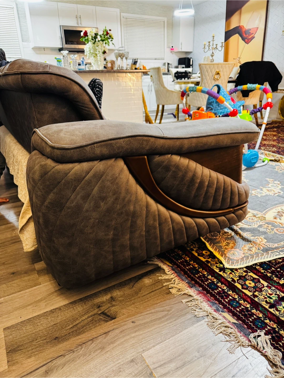 Comfortable Grey Sofa - photo 3