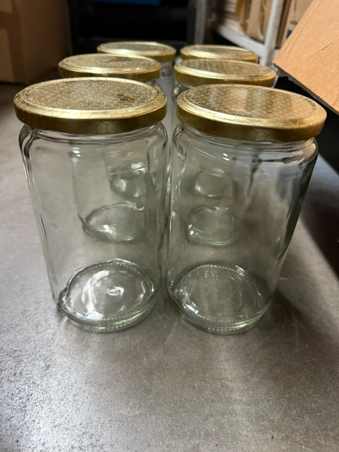 7 Glass Honey Jars for Sale with Lids - $15.00 total image indicator(2)