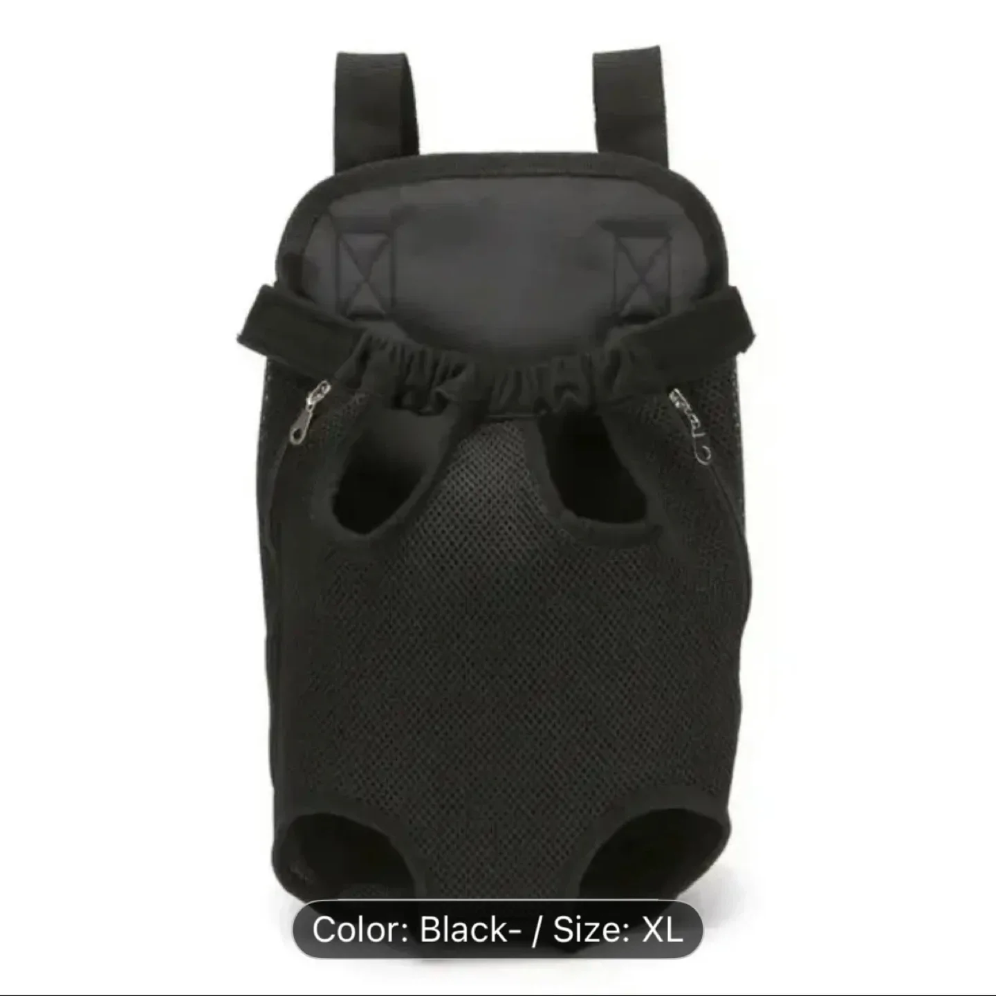 Black Dog Carrier Backpack - Size XL
