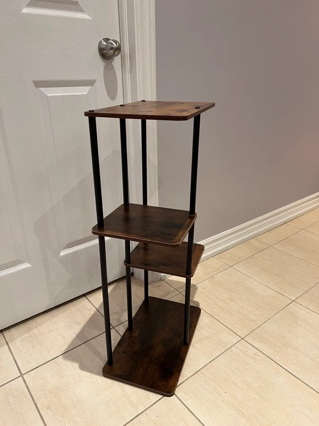 Brown 3-Tier Plant Stand image indicator(2)