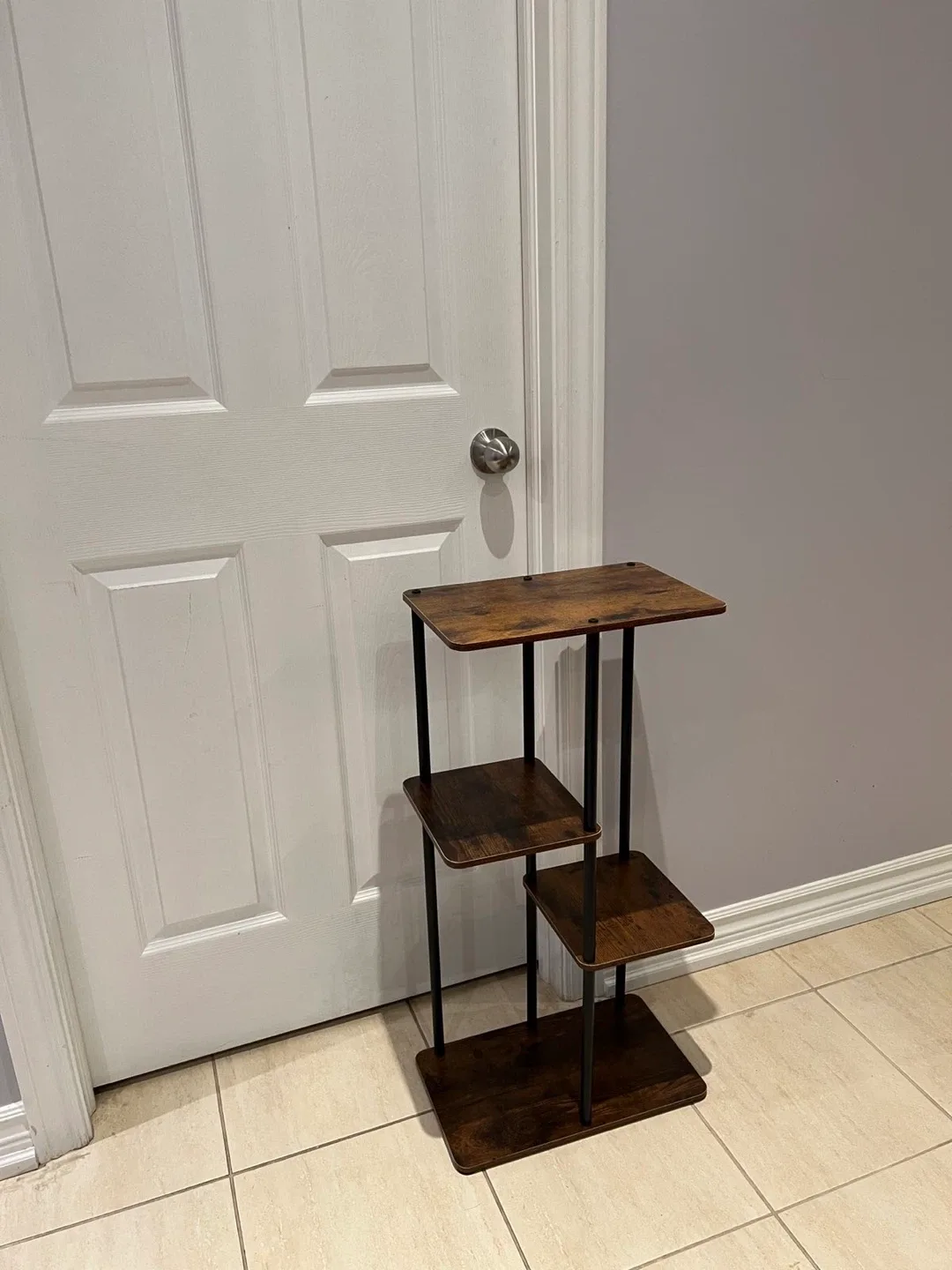 Brown 3-Tier Plant Stand