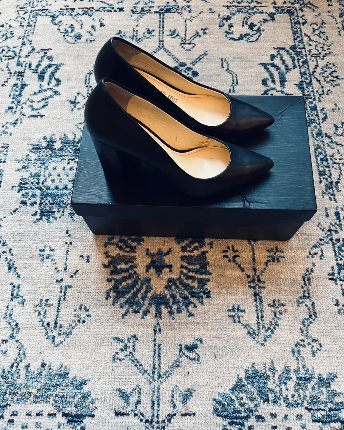 Nine West Black Heels - Size 5.5 image indicator(2)