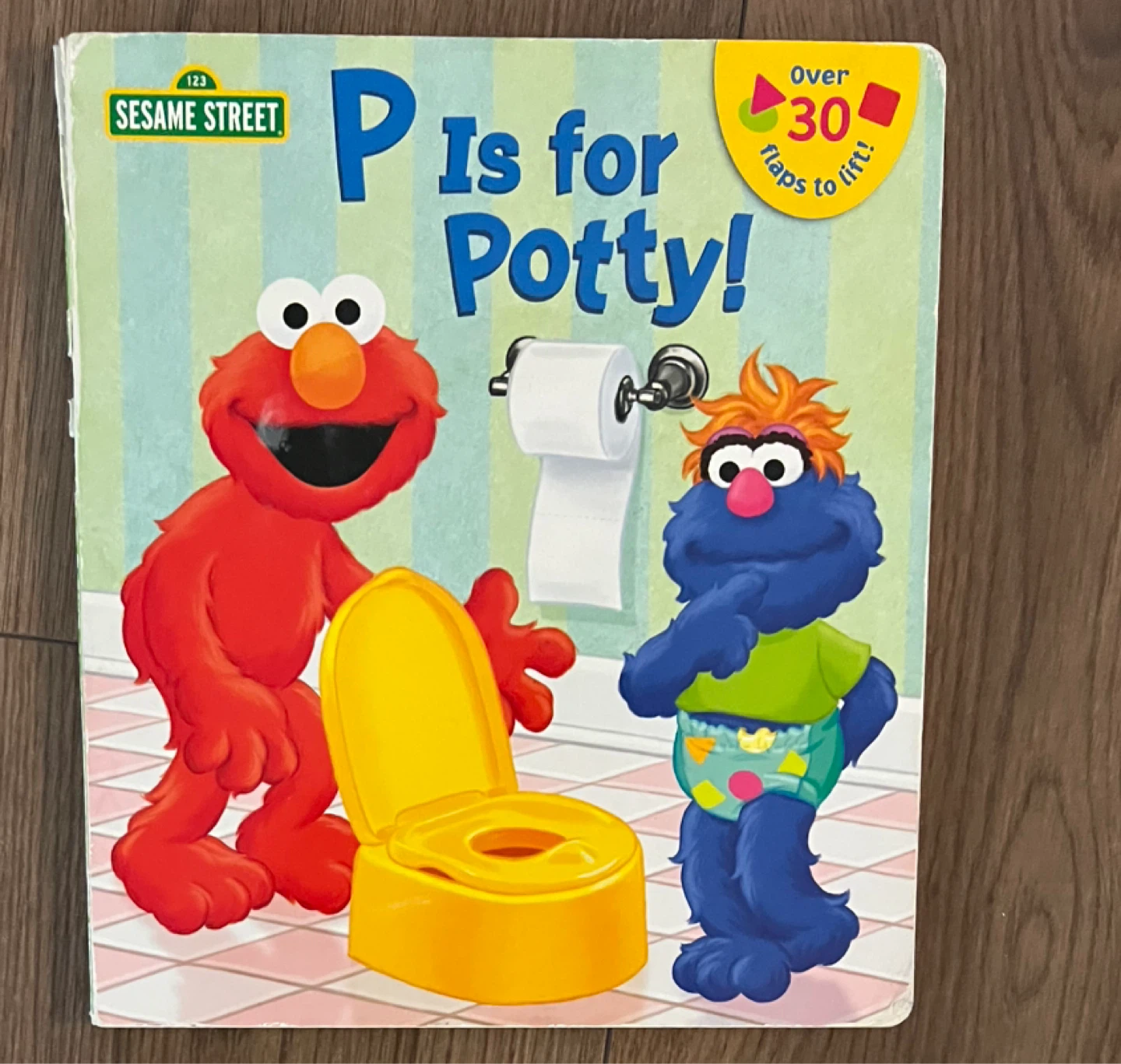 Sesame Street P is for Potty Book