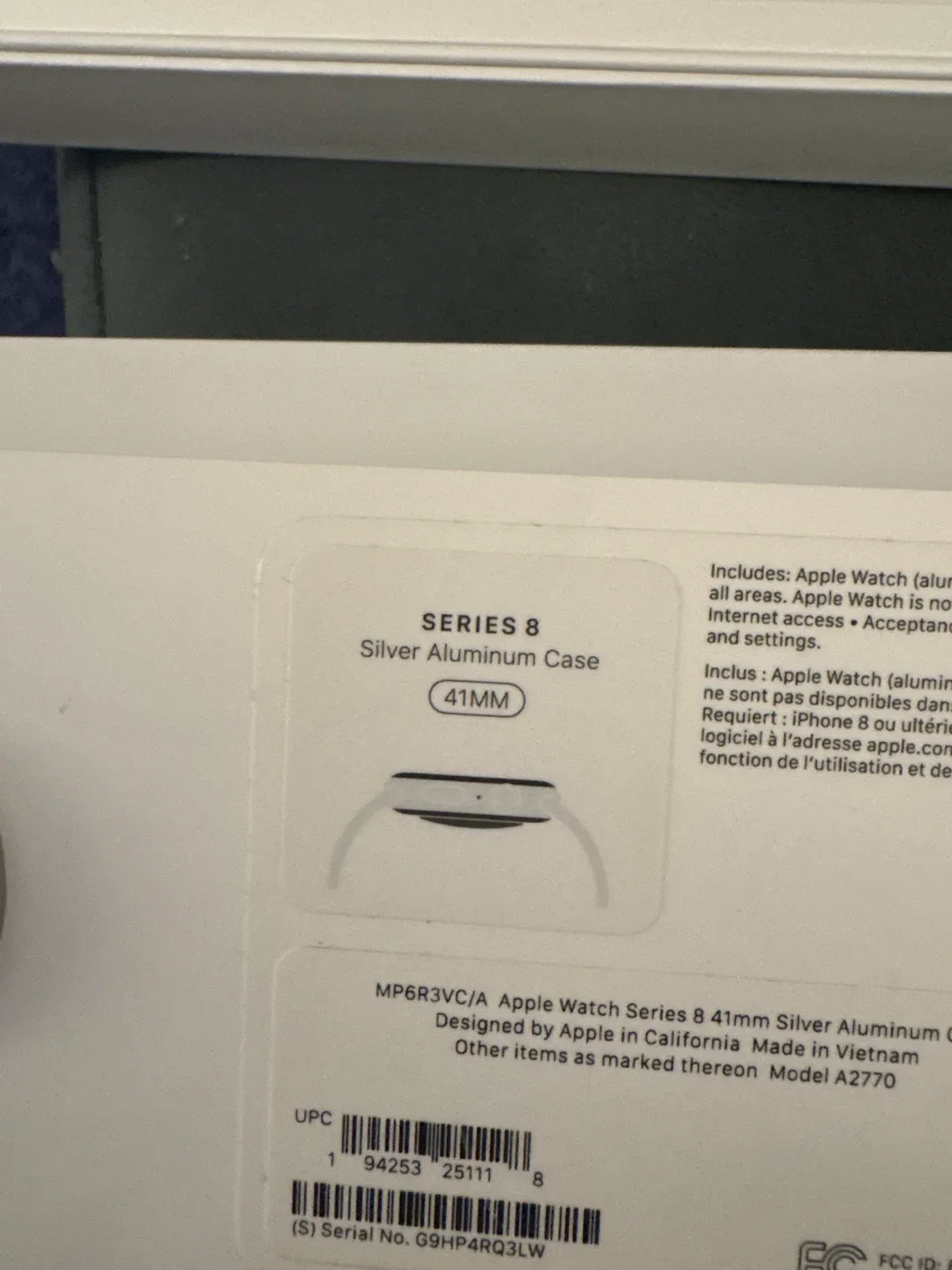 Apple Watch Series 8 Silver 41mm image indicator(2)