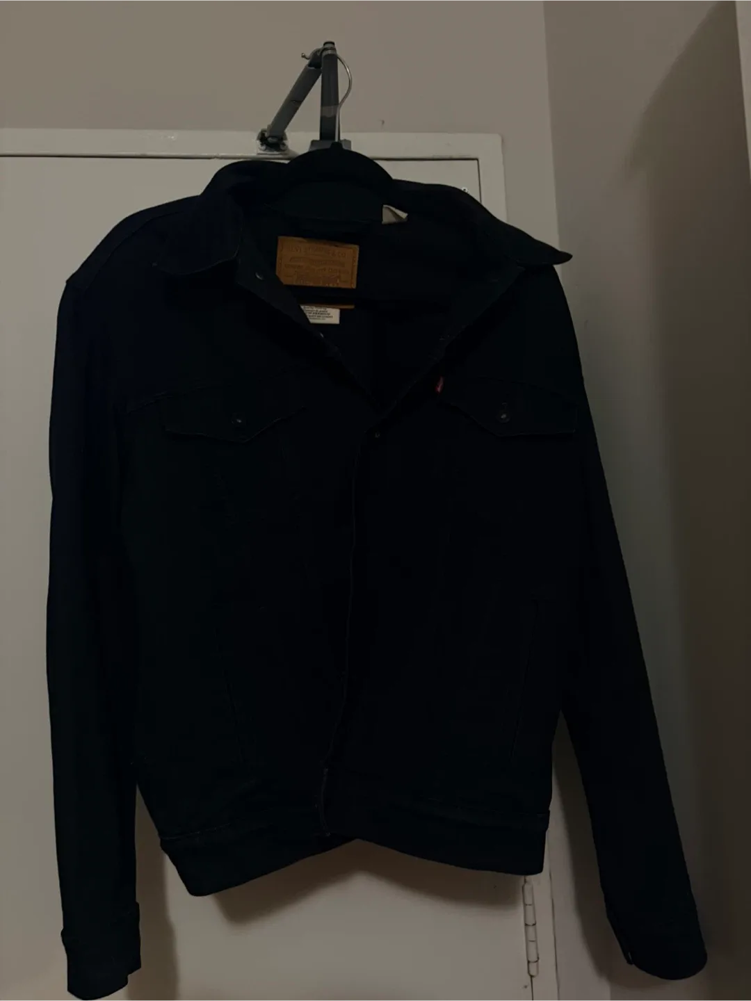 Levi Strauss & Co. Black Denim Jacket image indicator(4)