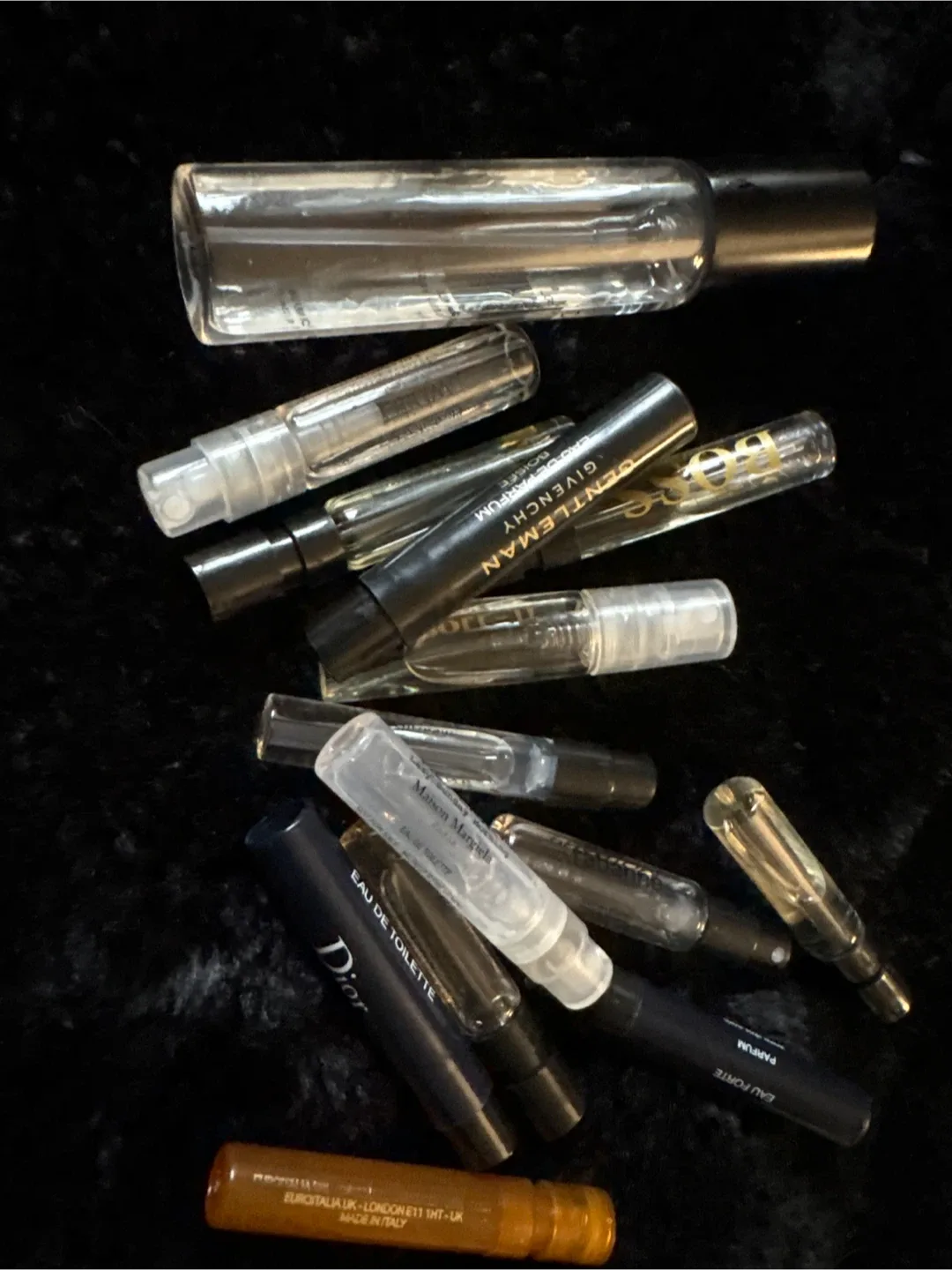 Mixed Perfume Samples: Dior, Givenchy, Maison Margiela