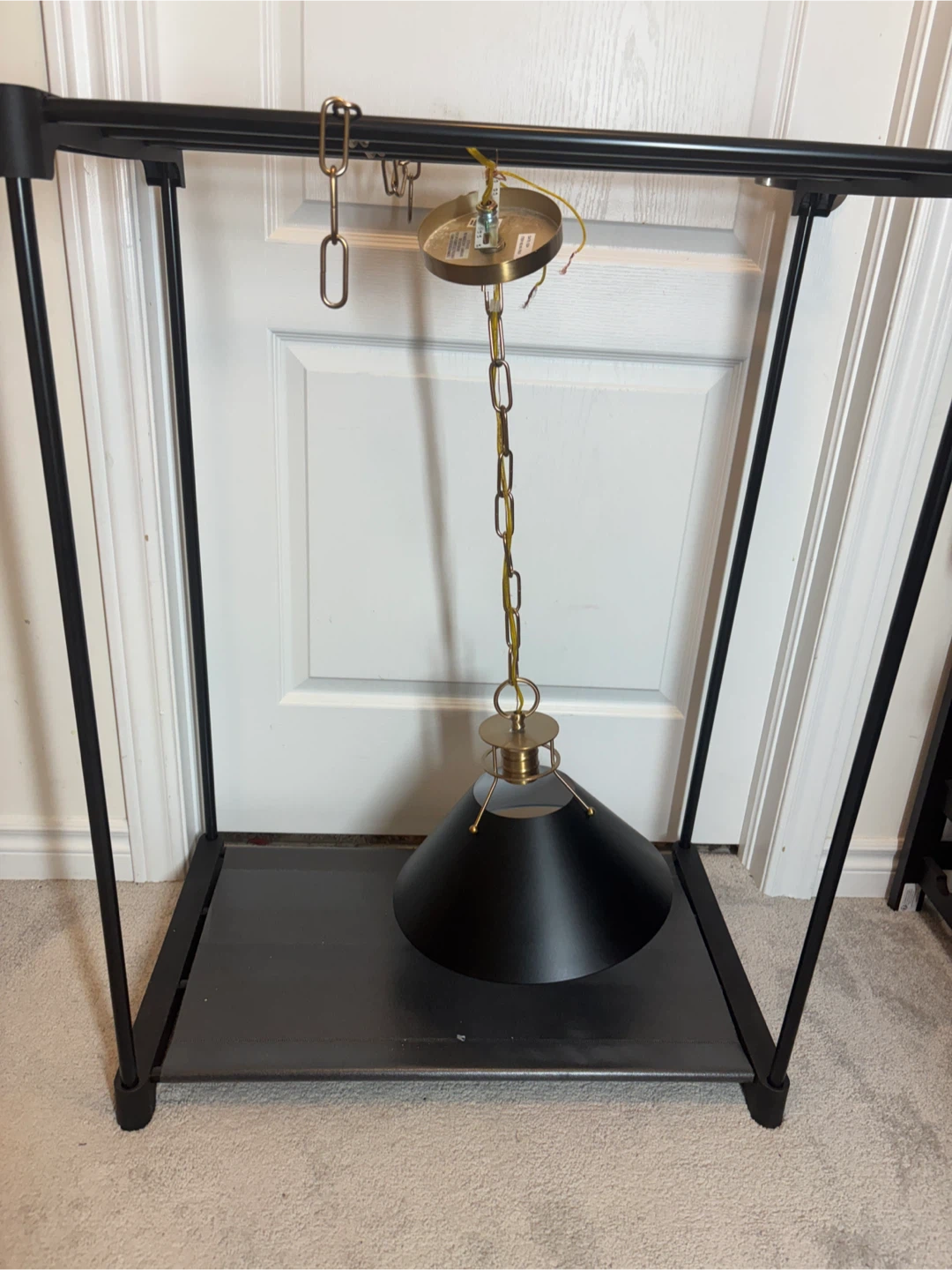 Black & Gold Pendant Light- 1 - photo 4