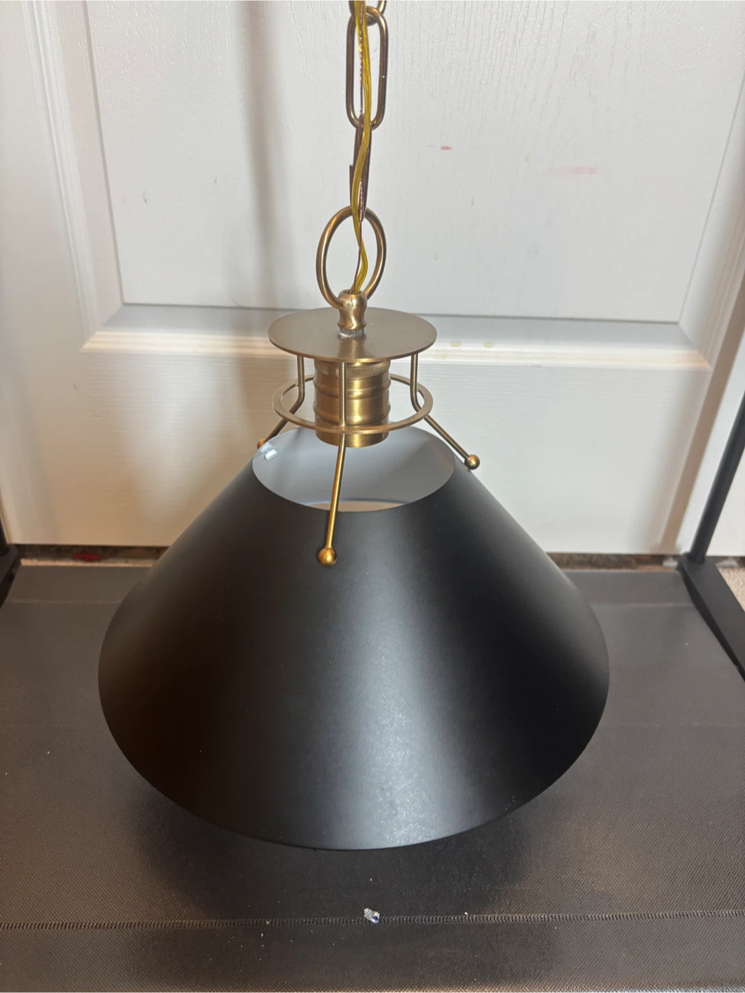 Black & Gold Pendant Light- 1 - photo 3