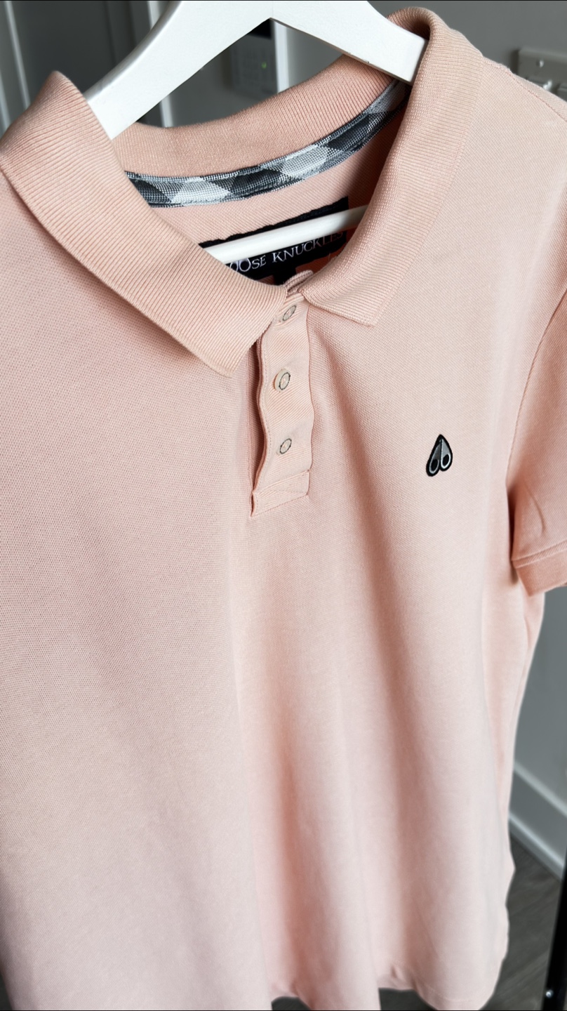 Moose Knuckles Pink Polo Shirt - photo 2