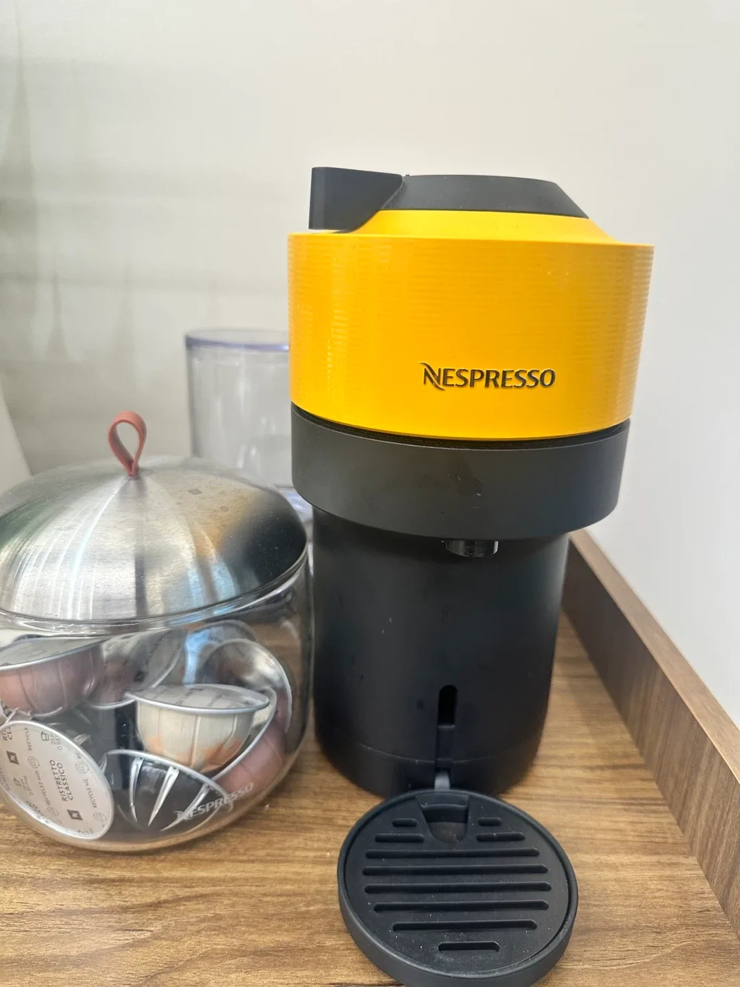 Nespresso Yellow Coffee Machine