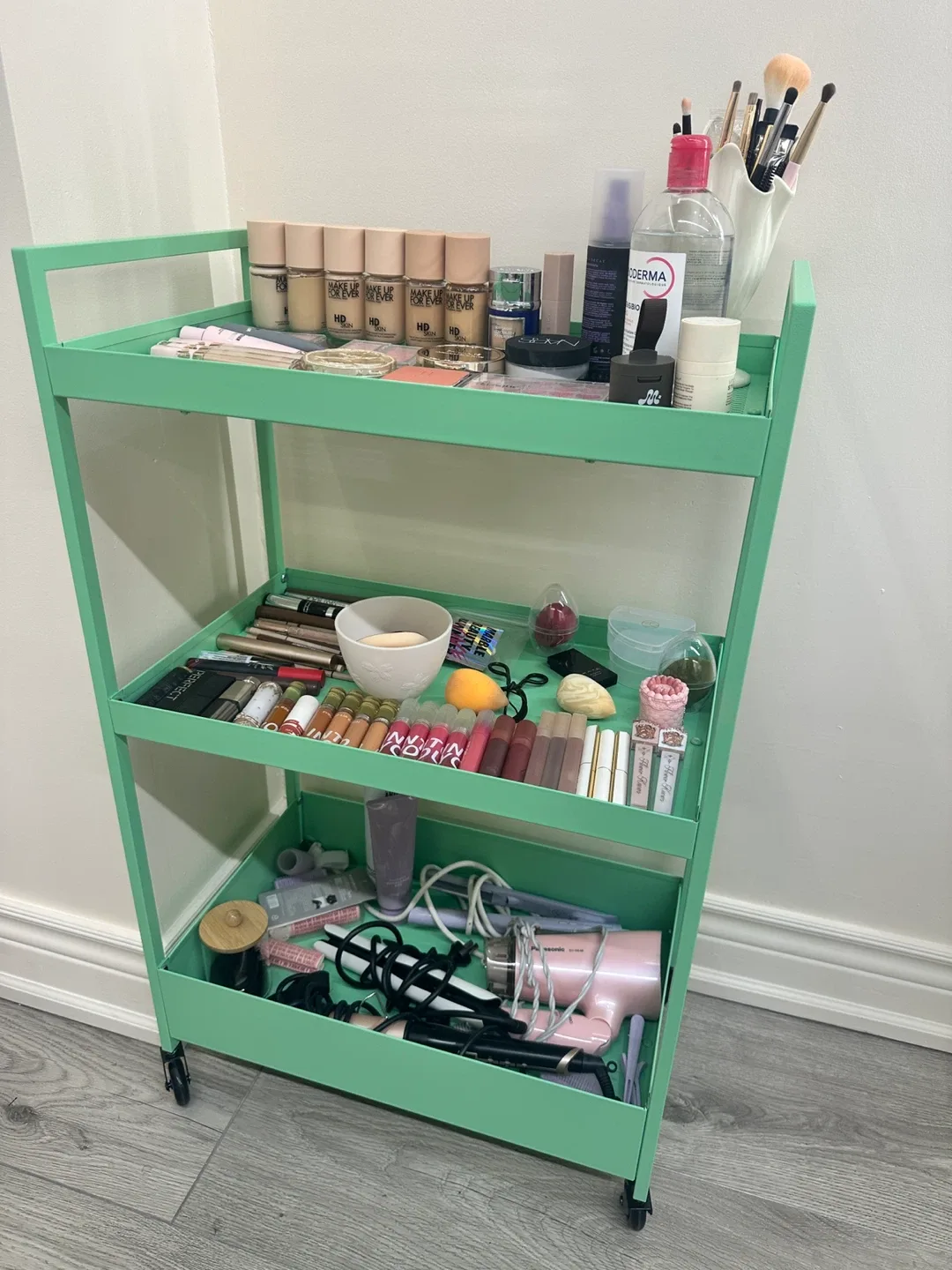 2x Rolling Utility Cart