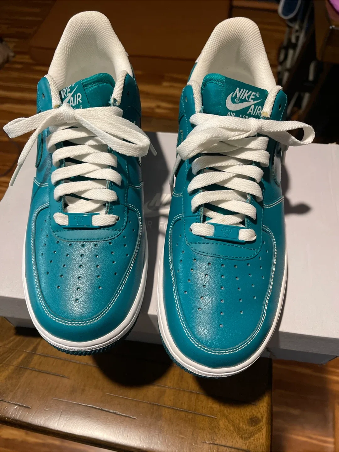 Nike Air Force 1 Low Teal Size 8