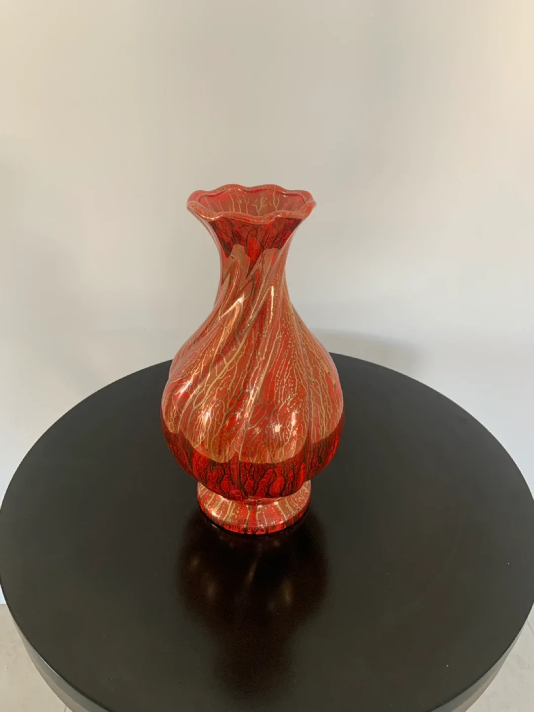Red Decorative Vase