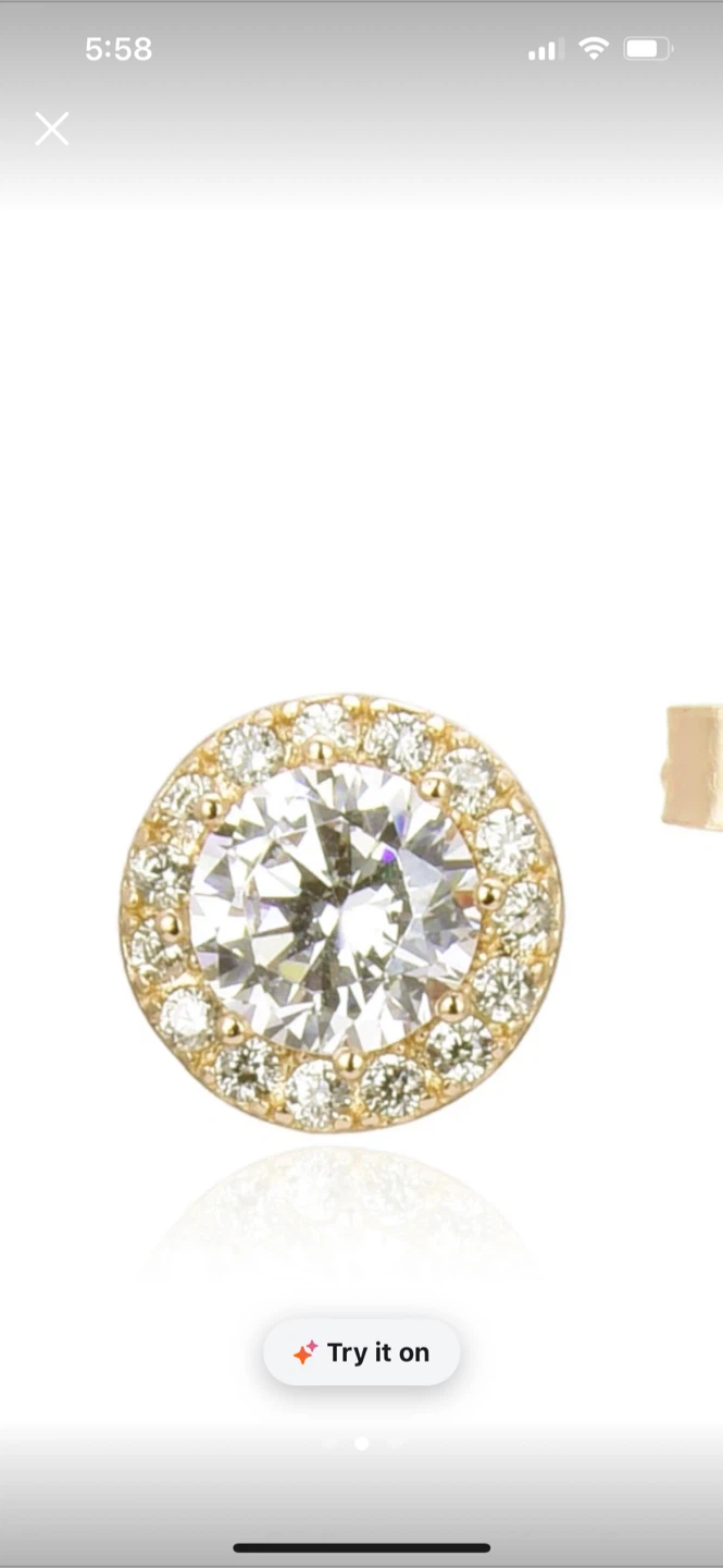 Kate spade New York Rose Gold & Crystal earrings - photo 3