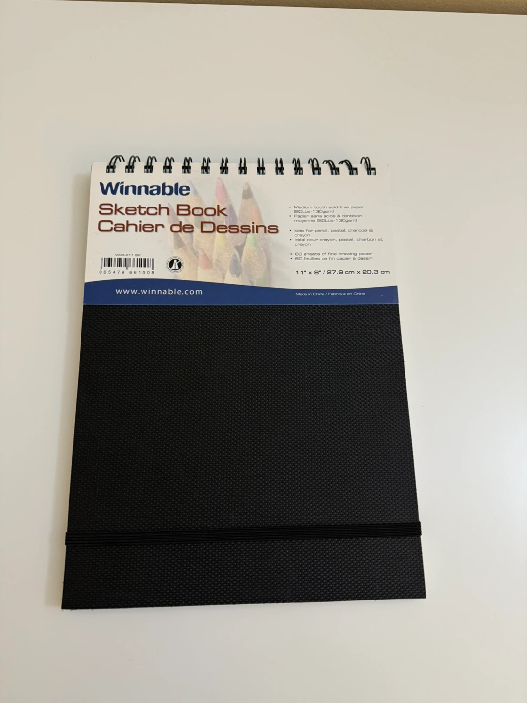 Winnable Sketch Book - 11" x 8"