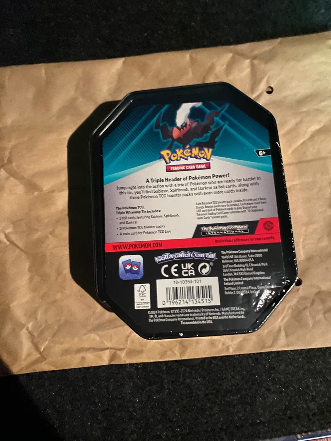 Pokémon triple whammy tin (sealed) image indicator(2)