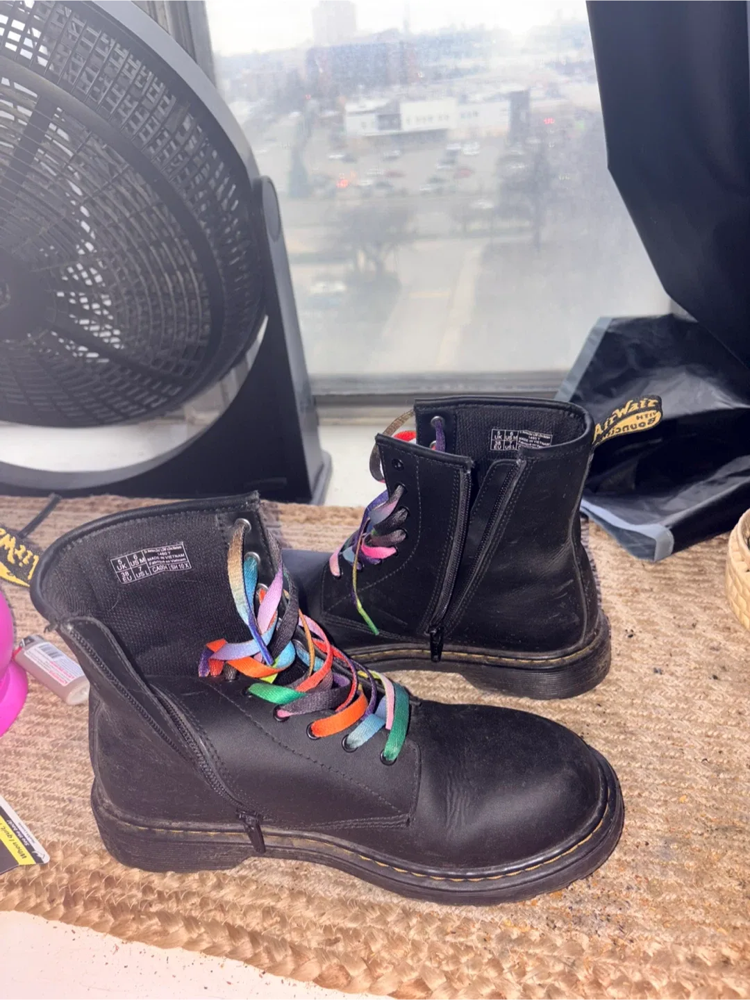 Dr. Martens Black Boots - Women's Size 6 image indicator(2)