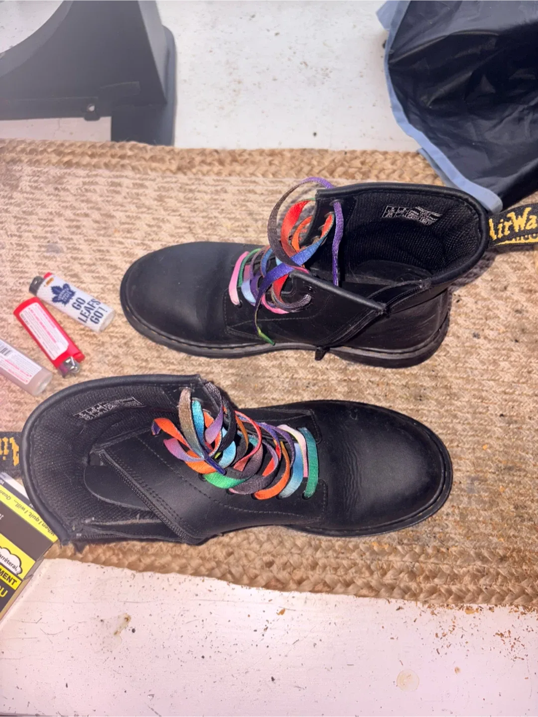 Dr. Martens Black Boots - Women's Size 6 image indicator(3)