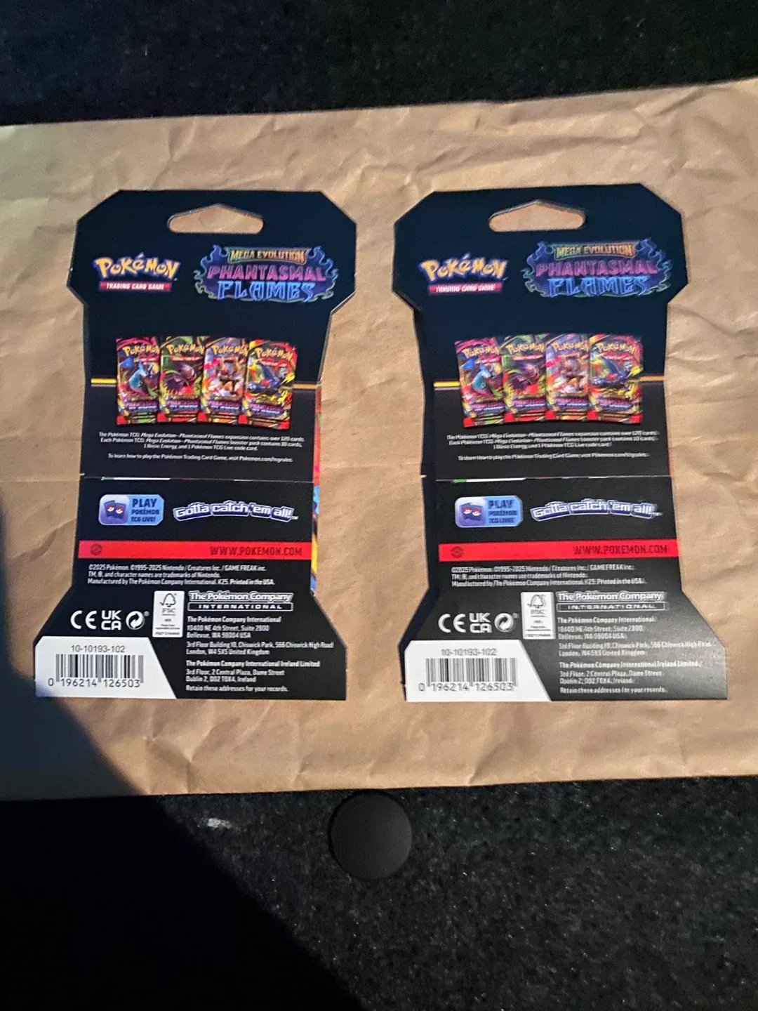 Pokémon phantasmal flames packs ($30 for both) image indicator(2)