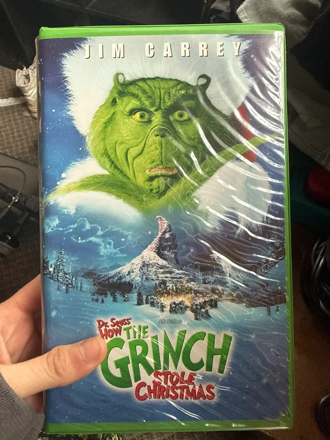 How the Grinch Stole Christmas VHS - Jim Carrey
