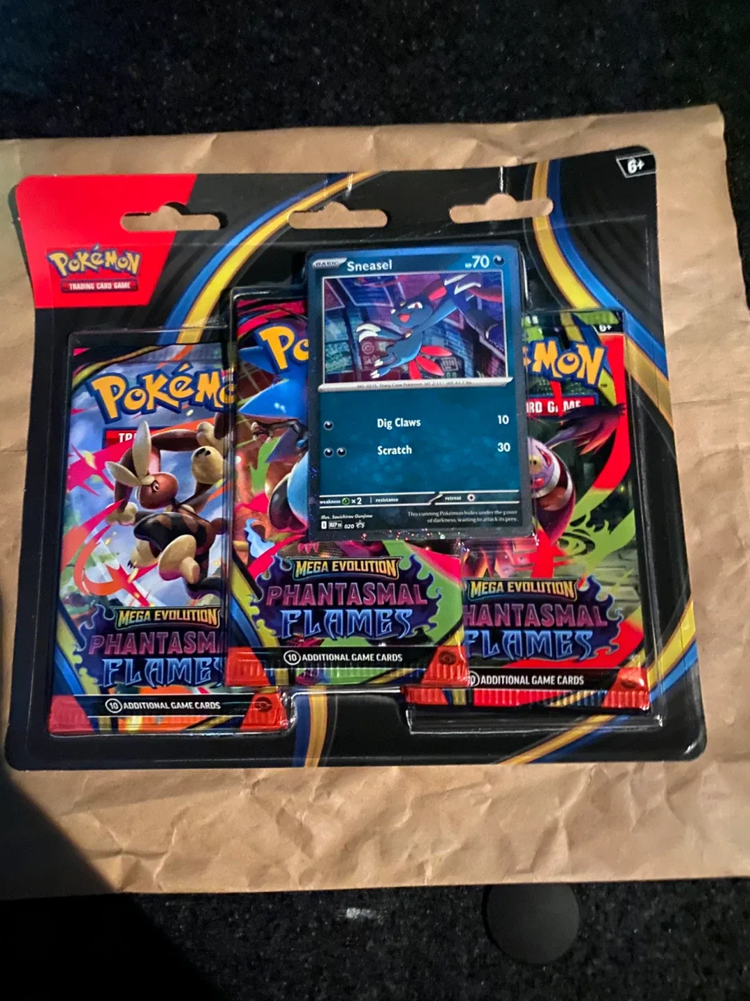 Pokémon phantasmal flames blister pack (sealed)