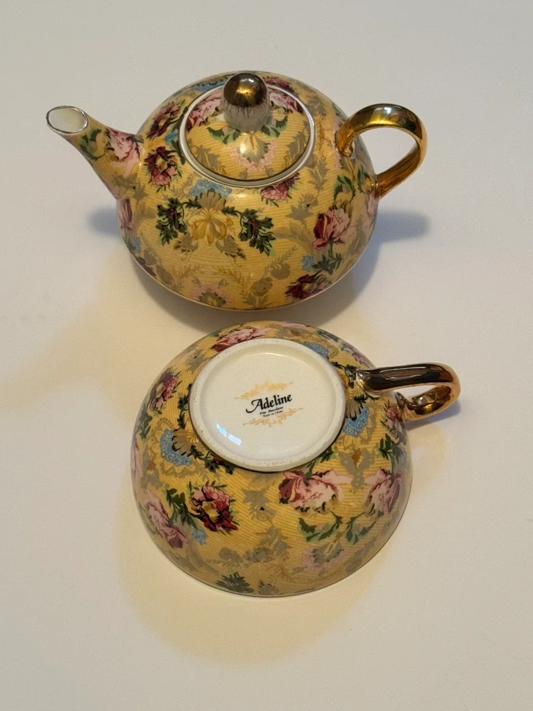 Adeline Floral Teapot Set image indicator(4)