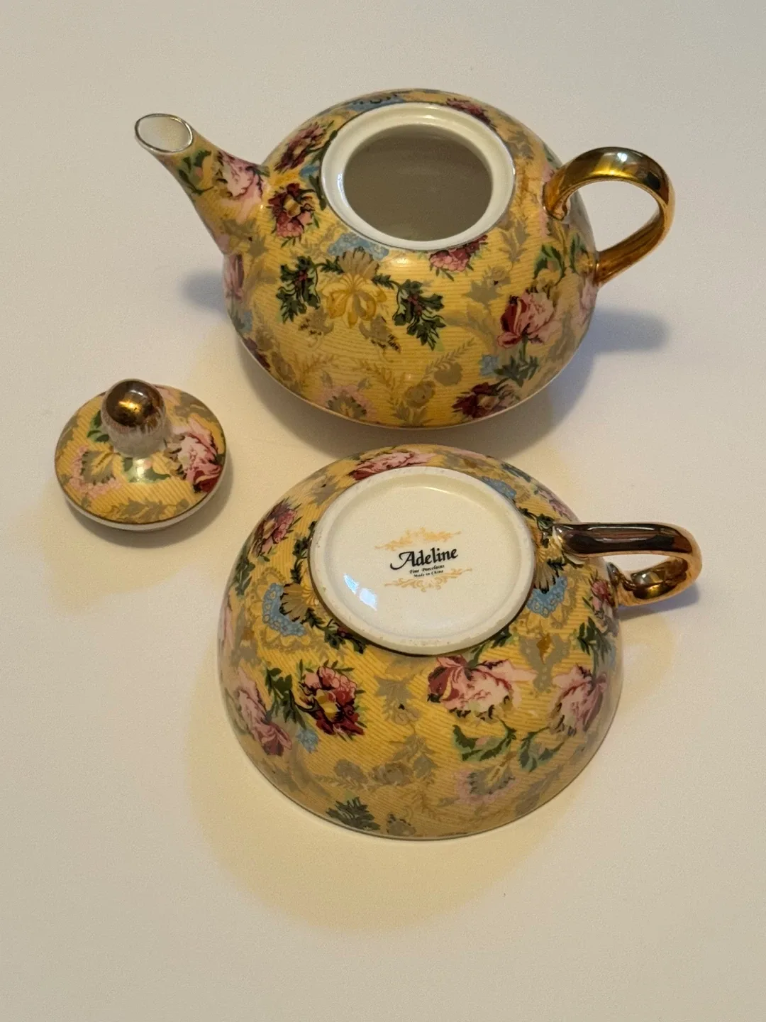 Adeline Floral Teapot Set image indicator(3)
