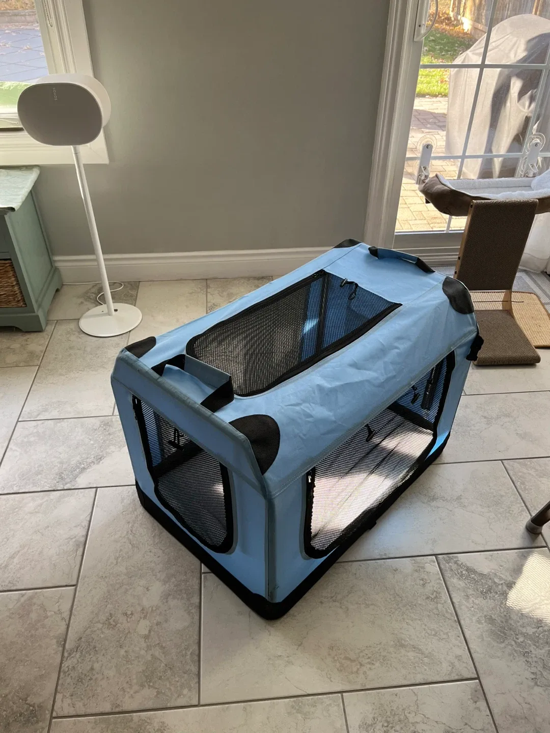 Portable Pet Carrier - Blue