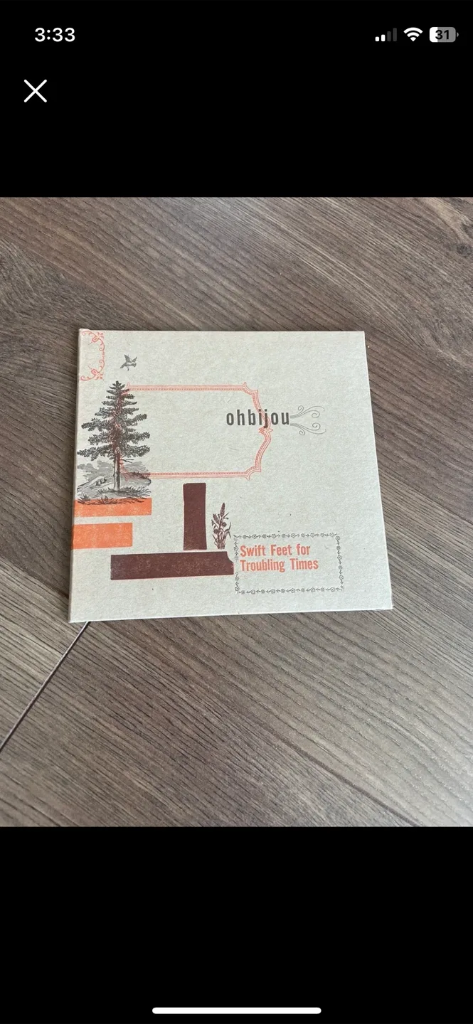 Ohbijou - Swift Feet for Troubling Times CD