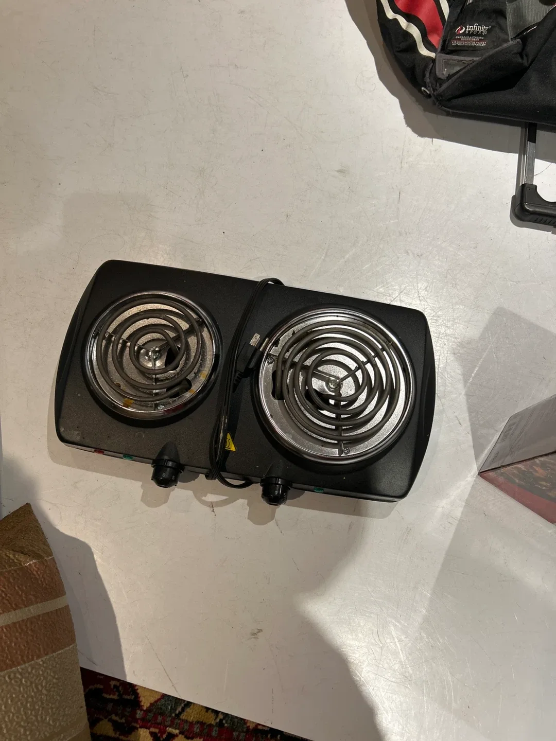 Master Chef Double Burner - Hot Plate image indicator(2)