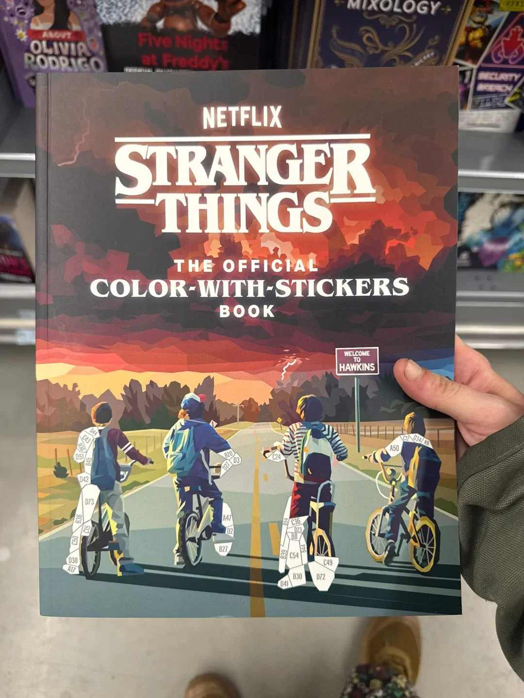 Netflix Stranger Things Colouring Book