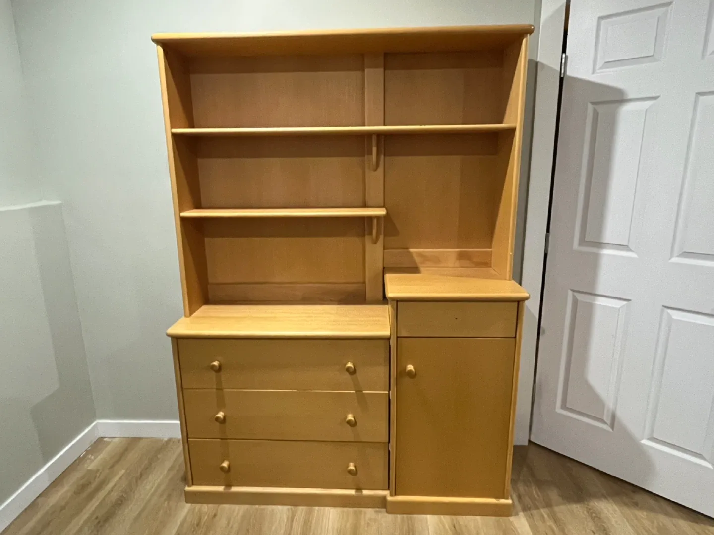 Wooden Hutch with Drawers