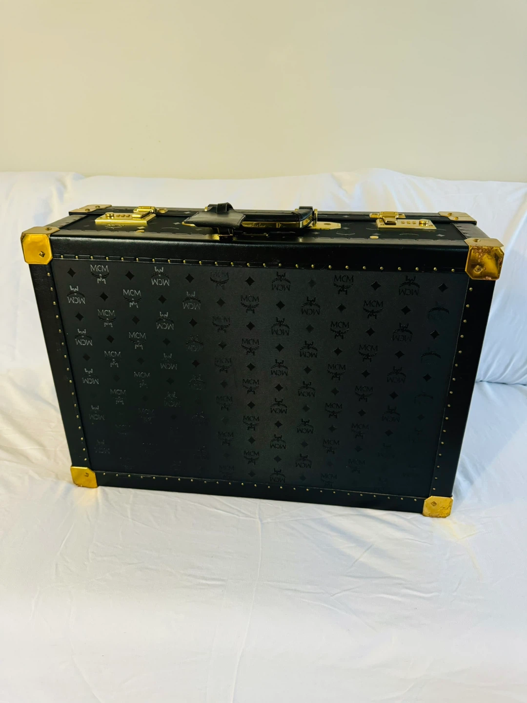 Vintage 1980s MCM Trunk by Michael Cromer - photo 4
